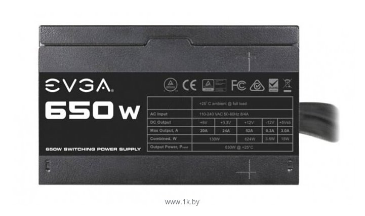 Фотографии EVGA N1 650W (100-N1-0650-L2)