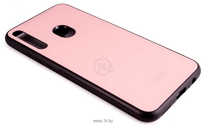 Фотографии Case Glassy для Huawei P40 lite E/Y7P/Honor 9C (розовый)
