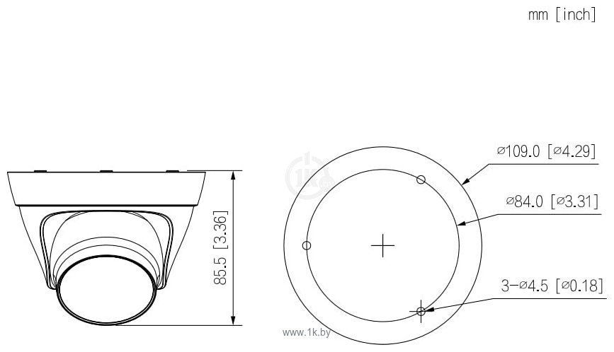 Фотографии Dahua DH-IPC-HDW1230T1P-0360B-S5