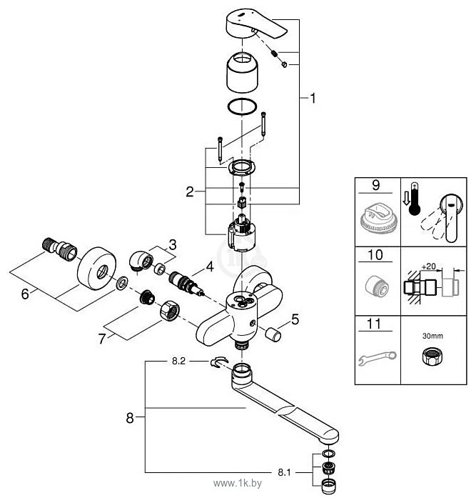 Фотографии Grohe Eurosmart 23992003