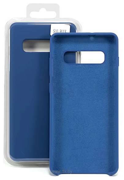 Фотографии Case Liquid для Samsung Galaxy S10 plus (синий кобальт)