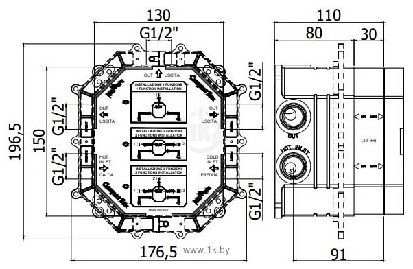 Фотографии Paffoni Compact CPBOX001