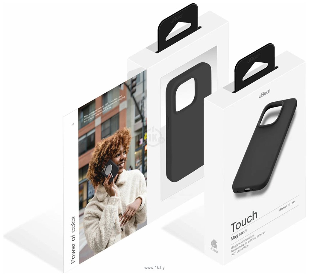 Фотографии uBear Touch Mag для iPhone 15 Pro (черный)