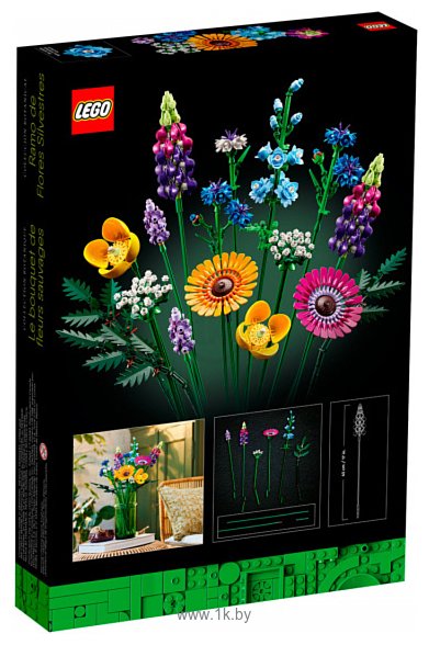 Фотографии LEGO ICONS 10313 Букет полевых цветов