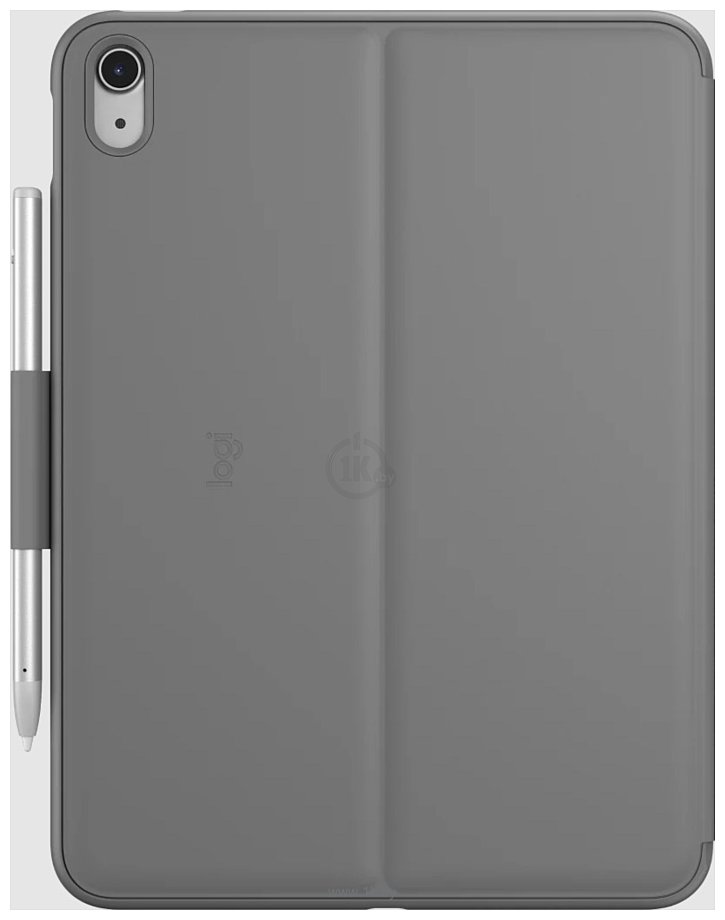 Фотографии Logitech Slim Folio для iPad 10th gen (серый)
