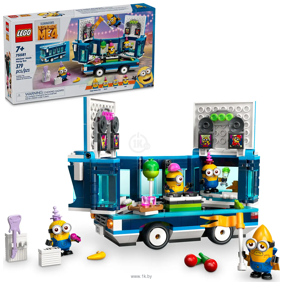 Фотографии LEGO Despicable Me 4 75581 Музыкальный автобус миньонов