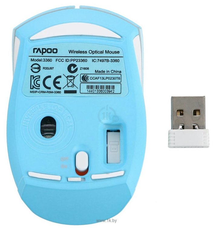 Фотографии Rapoo Mini 3360 Blue