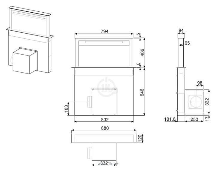 Фотографии Smeg KDD 90 VXNE