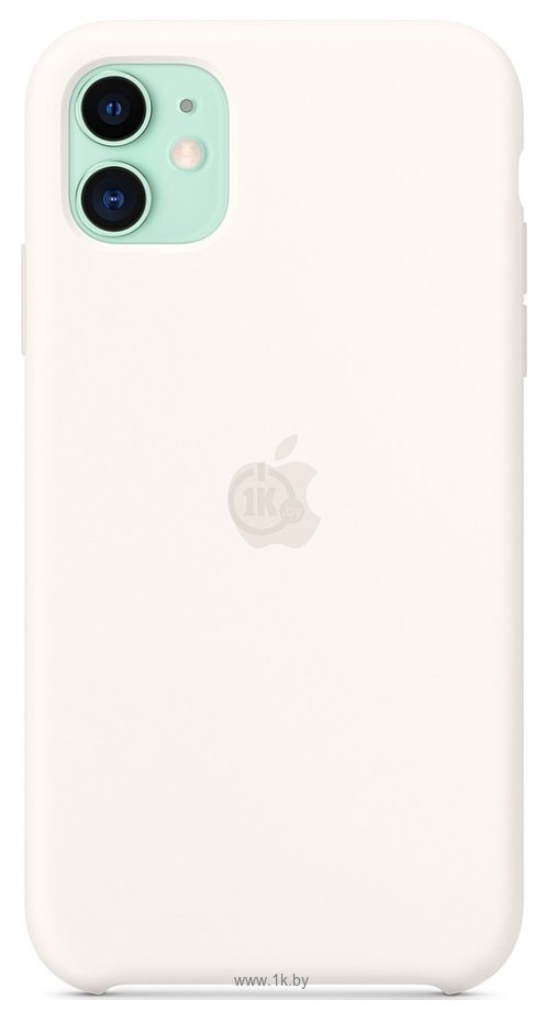 Фотографии Apple Silicone Case для iPhone 11 (белый)