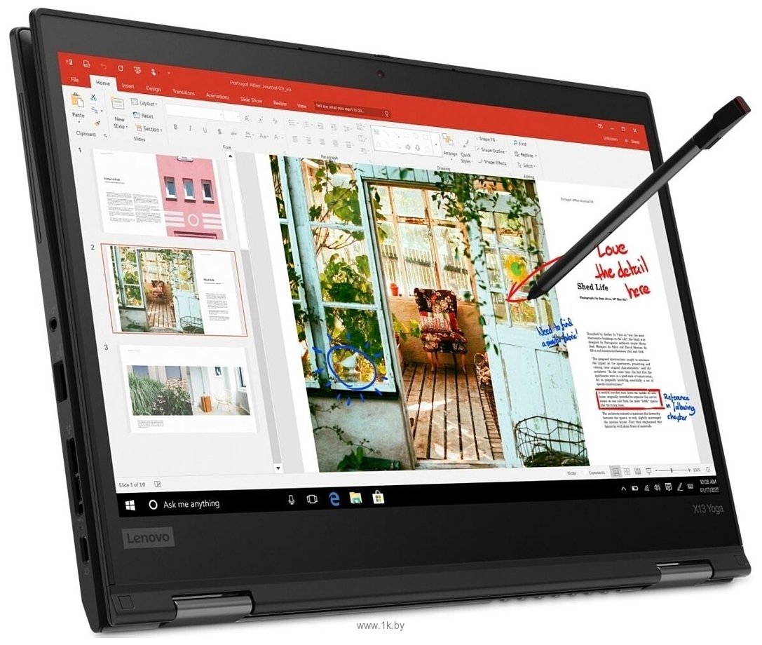 Фотографии Lenovo ThinkPad X13 Yoga Gen 1 (20SX0001RT)