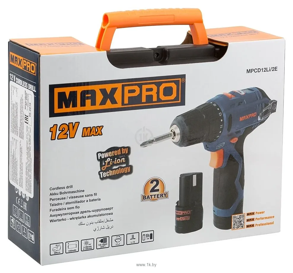 Фотографии Max-Pro MPCD12Li/2E