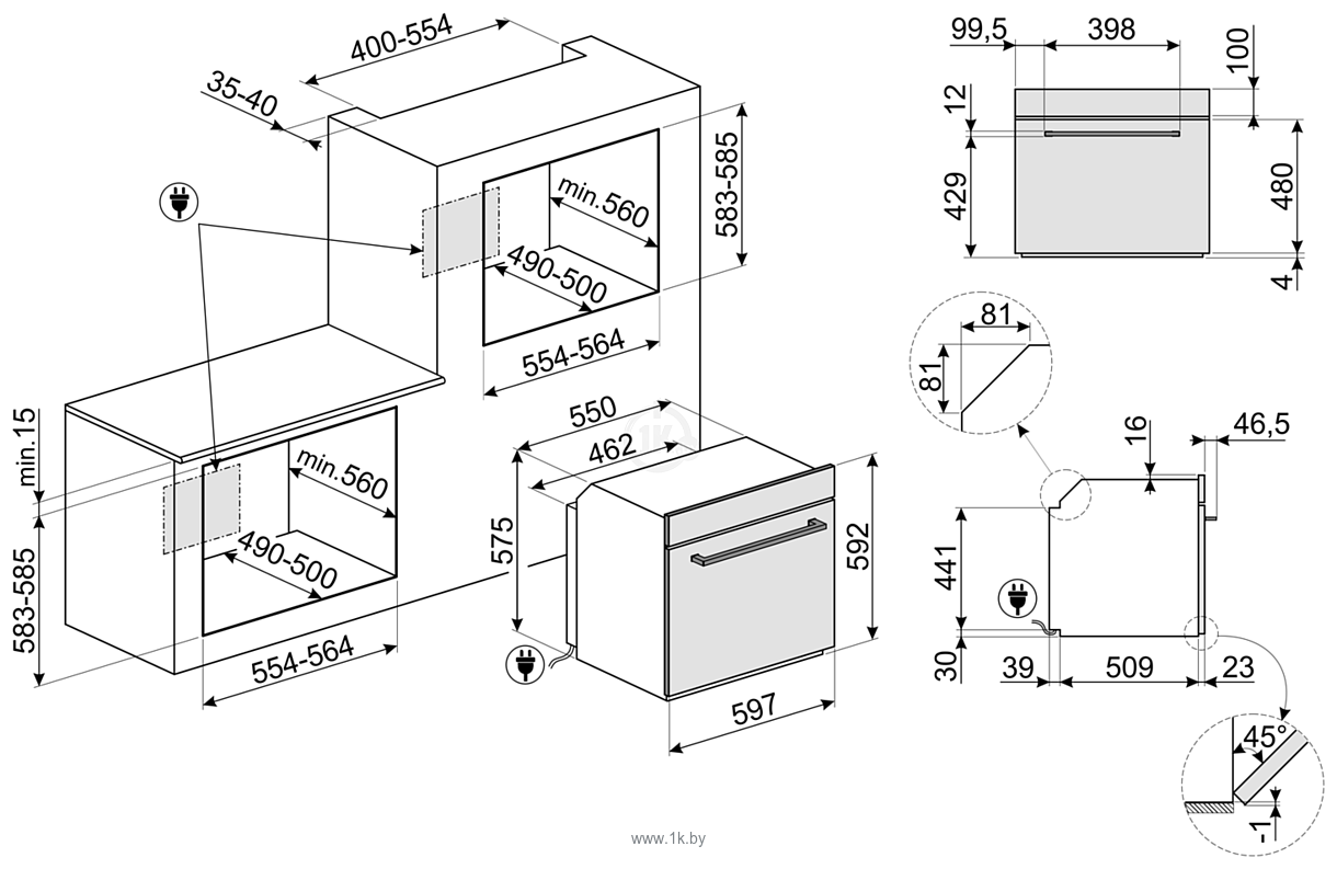 Фотографии Smeg SO64M3S2X