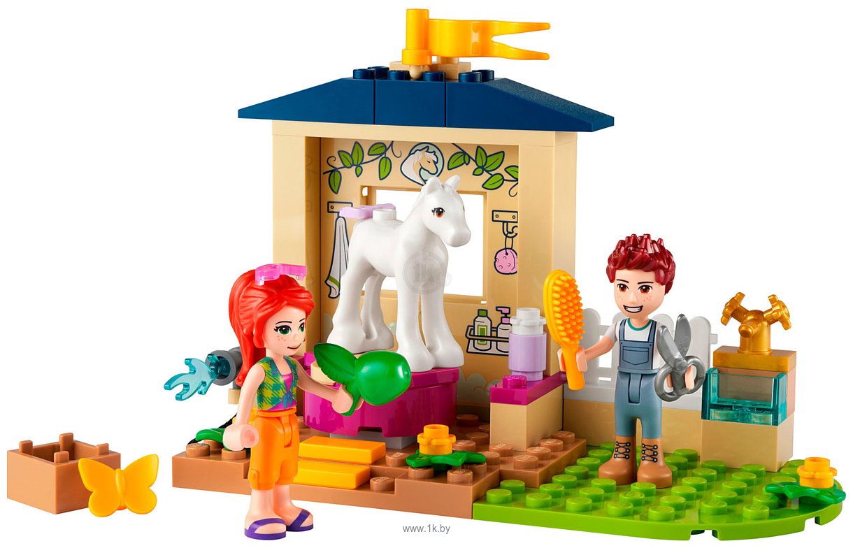 Фотографии LEGO Friends 41696 Конюшня для мытья пони