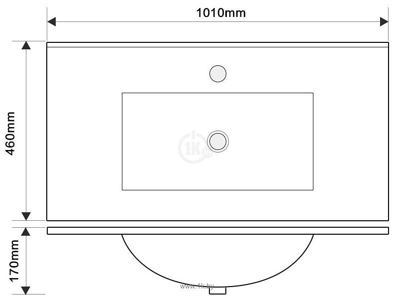 Фотографии ЗОВ  Дион 100 D100LWPFM1015GKV5-OL100 (бежевый глянец)