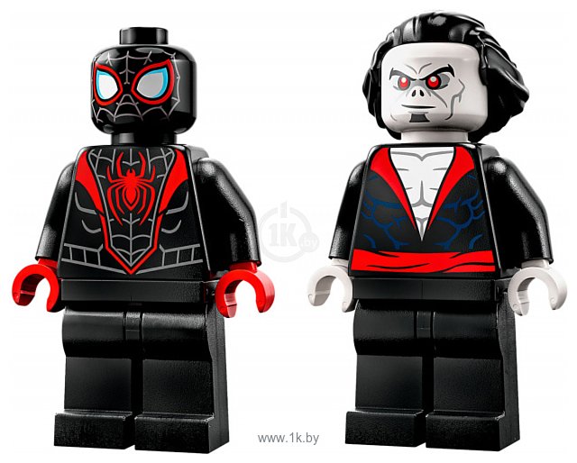 Фотографии LEGO Marvel Super Heroes 76244 Майлз Моралес против Морбиуса