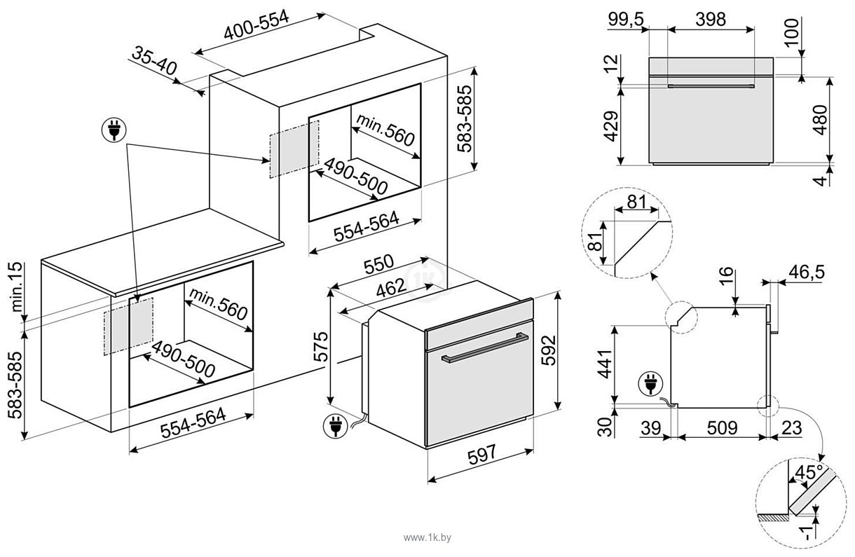 Фотографии Smeg SOP6400TB