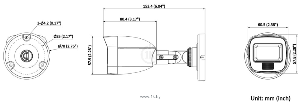 Фотографии HiLook THC-B127-LPS (2.8 мм)