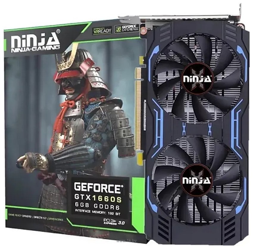 Фотографии Sinotex Ninja GeForce GTX 1660 Super 6GB GDDR6 (NK166SF66F)