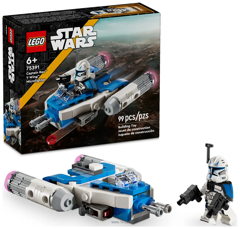 Фотографии LEGO Star Wars 75391 Captain Rex Y-Wing Microfighter