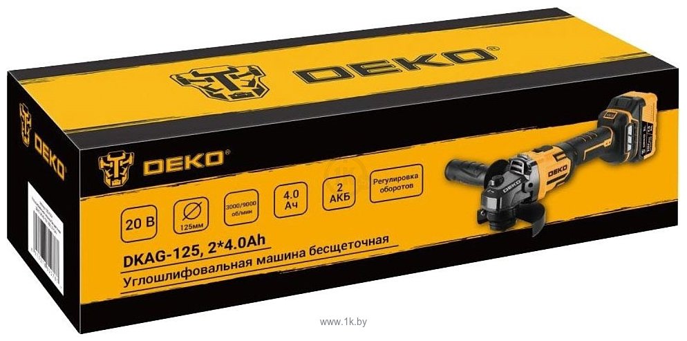 Фотографии DEKO DKAG-125 083-1064 (с 2-мя АКБ) Фотографии DEKO DKAG-125 083-1064 (с 2-мя АКБ)