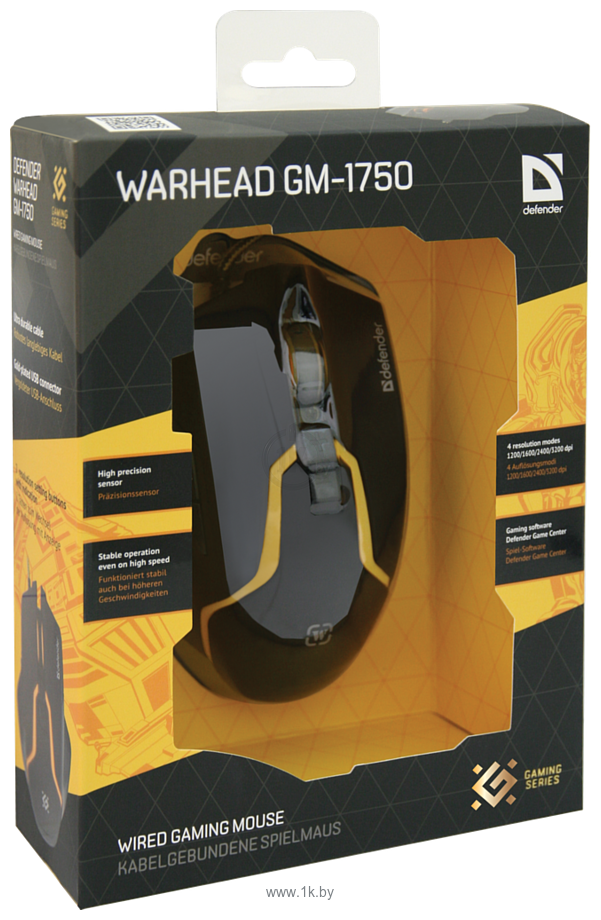 Фотографии Defender Warhead Gaming Mouse GM-1750 USB