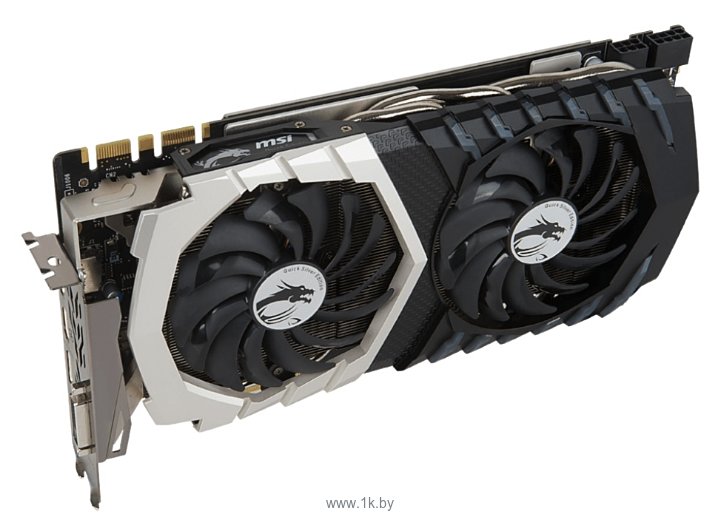 Фотографии MSI GeForce GTX 1070 1607Mhz PCI-E 3.0 8192Mb 8108Mhz 256 bit DVI HDMI HDCP Quick Silver OC