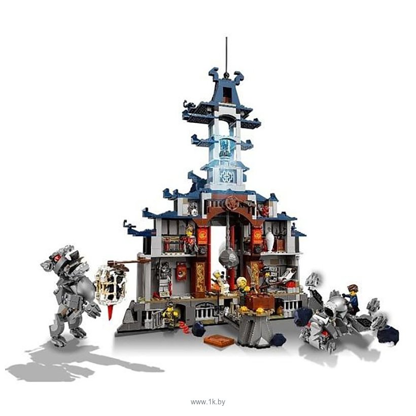 Фотографии Lepin NinjaGo 06058 Храм Последнего великого оружия аналог Lego 70617