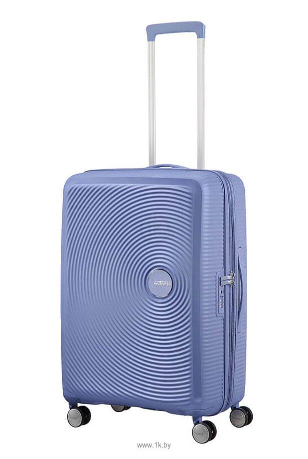 Фотографии American Tourister SoundBox Denim Blue 67 см