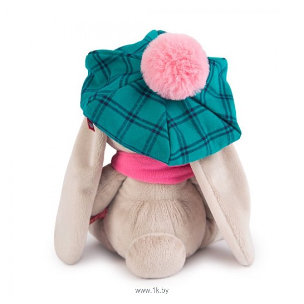 Фотографии Зайка Ми В зеленой кепке и розовом шарфе (18 см)