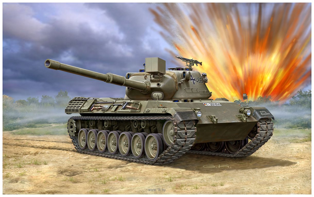 Фотографии Revell 03240 Немецкий танк Leopard 1