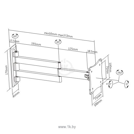 Фотографии Arm Media LCD-7101 (белый)