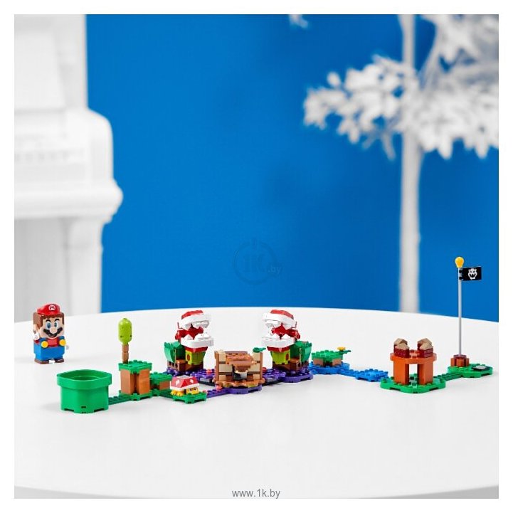 Фотографии LEGO Super Mario 71382 Дополнительный набор Загадочное испытание растения-пираньи