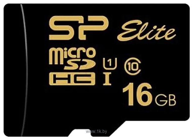 Фотографии Silicon Power Elite Gold microSDHC SP016GBSTHBU1V1GSP 16GB (с адаптером)