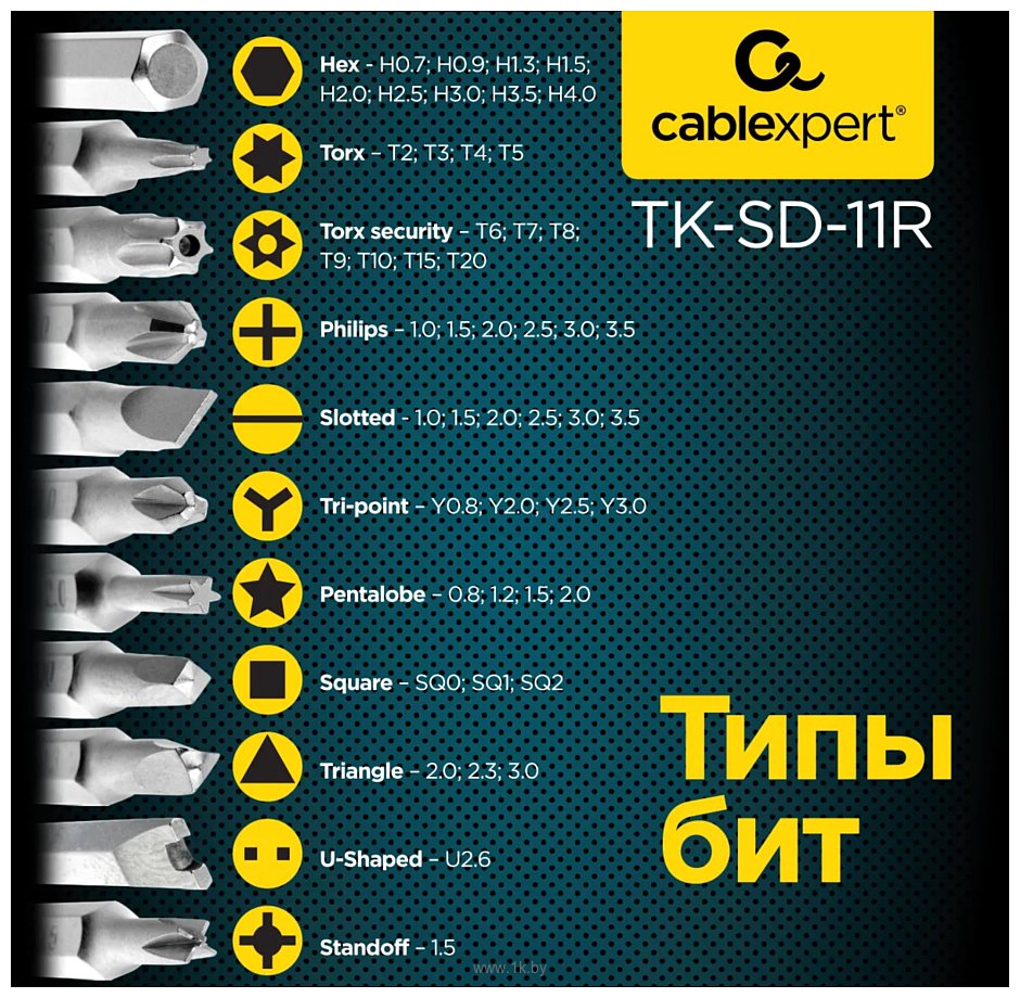 Фотографии Cablexpert TK-SD-11R 50 предметов