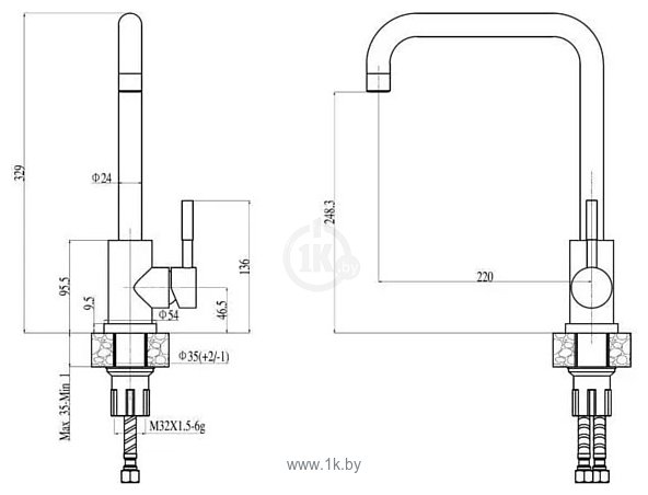 Фотографии Haiba HB71304-4 (нержавеющая сталь)