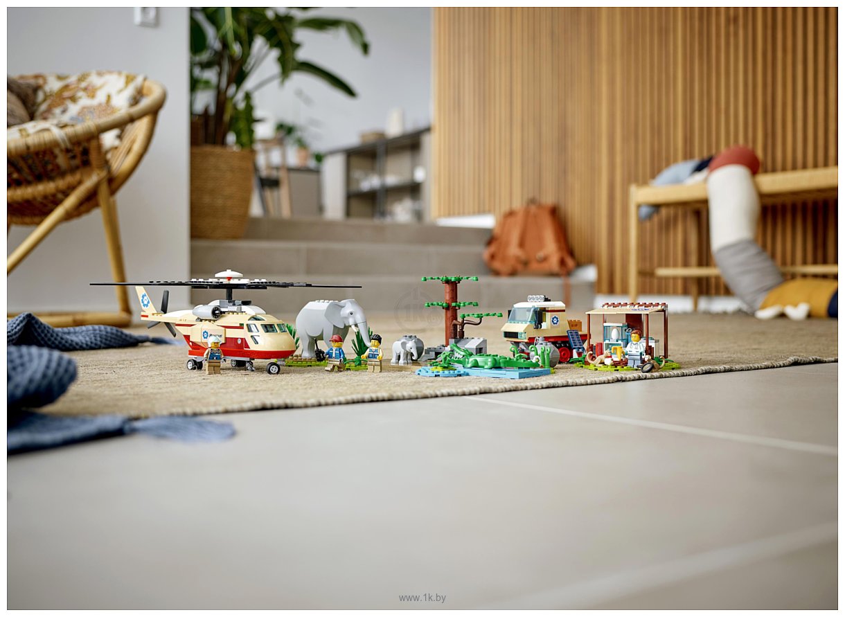 Фотографии LEGO City 60302 Операция по спасению зверей