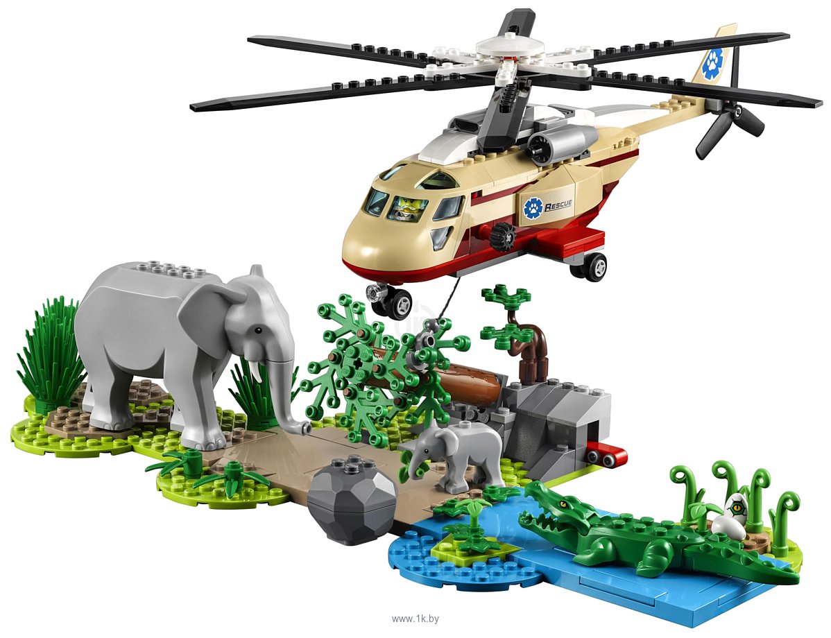 Фотографии LEGO City 60302 Операция по спасению зверей