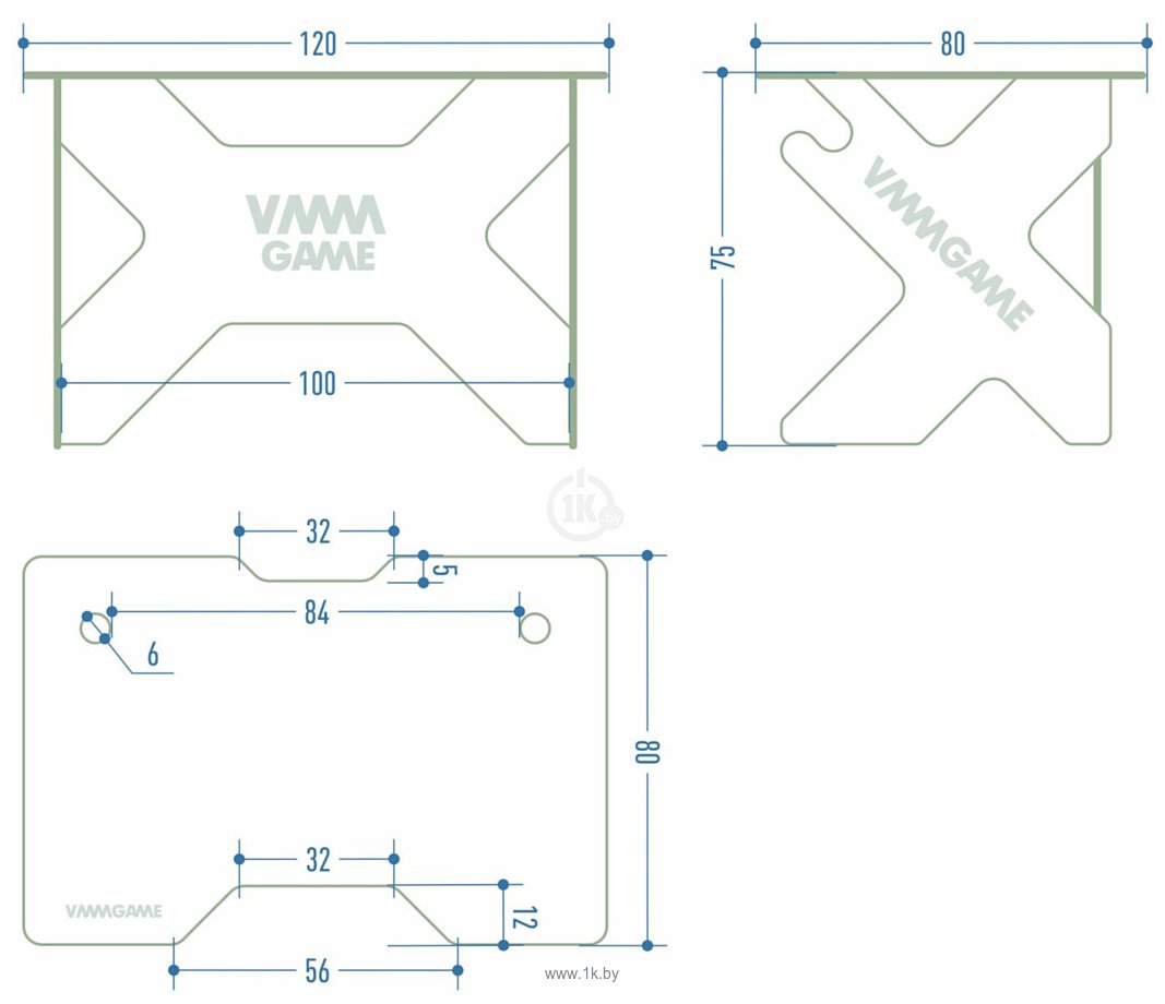 Фотографии VMM Game Space 120 Dark Purple ST-1BPU