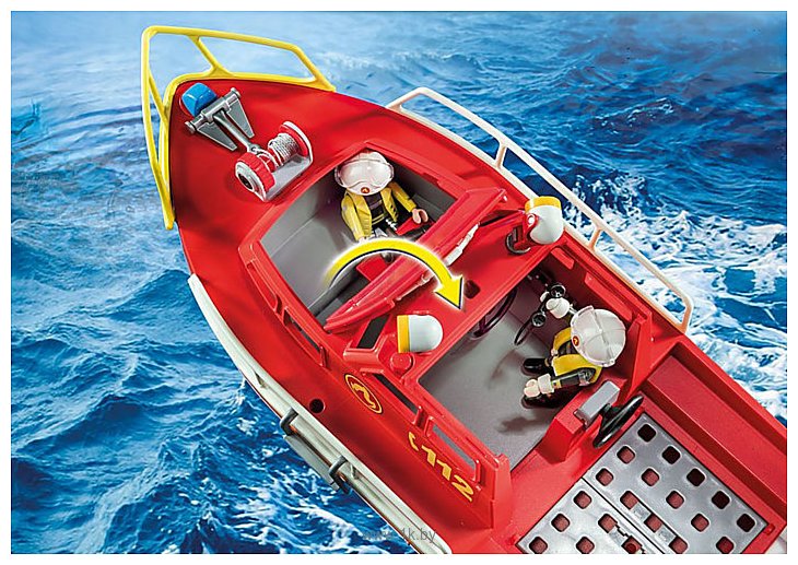 Фотографии Playmobil PM70147 Пожарно-спасательная лодка