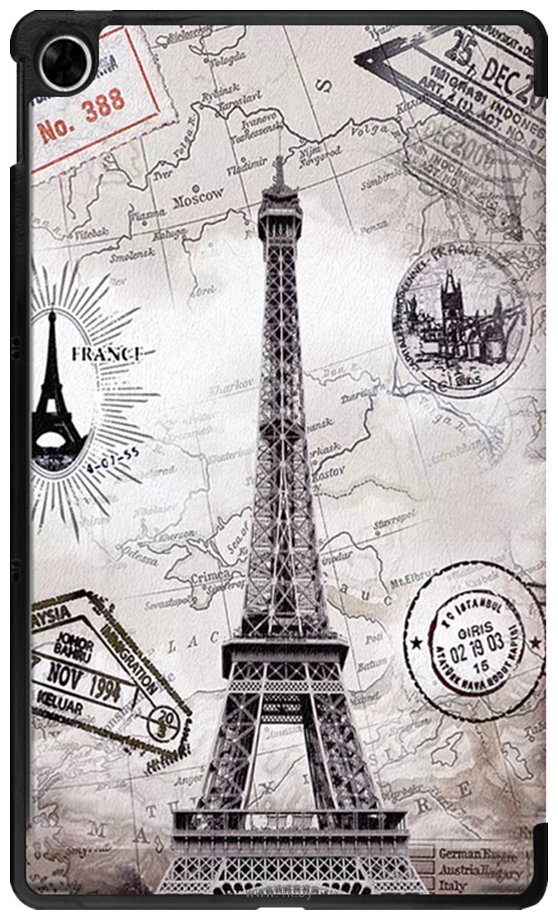 Фотографии JFK Smart Case для Realme Pad (Eiffel tower)