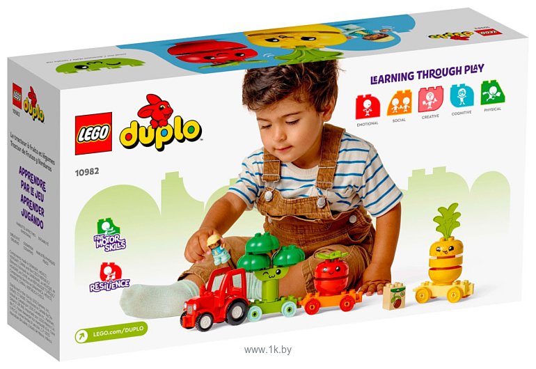 Фотографии LEGO Duplo 10982 Мой первый фруктово-овощной трактор