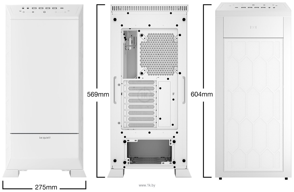 Фотографии be quiet! Dark Base Pro 901 White BGW51