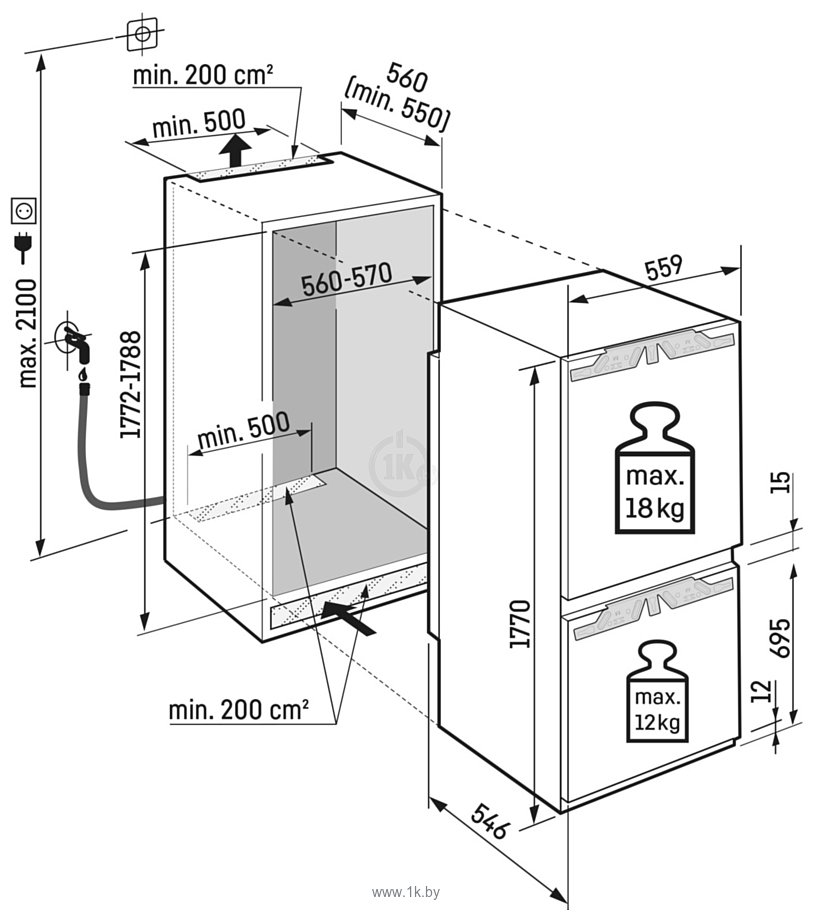 Фотографии Liebherr ICBNbsci 5173 Peak BioFresh NoFrost