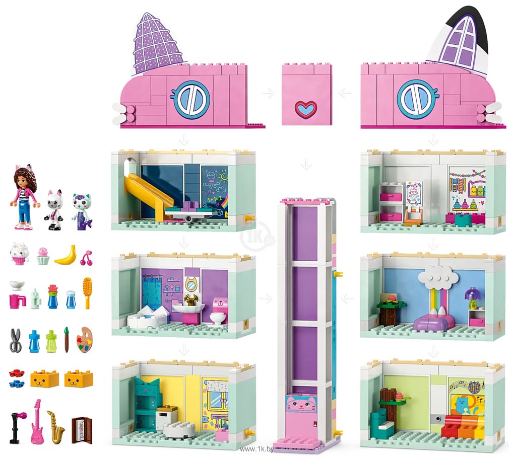 Фотографии LEGO Gabby's Dollhouse 10788