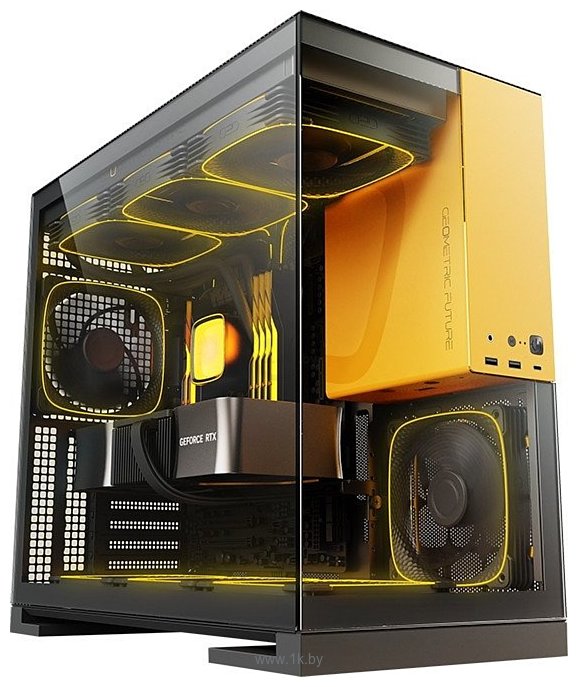 Фотографии Geometric Future Model 5 5FAN (черный/желтый)