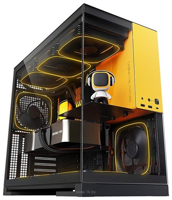 Фотографии Geometric Future Model 5 5FAN (черный/желтый)