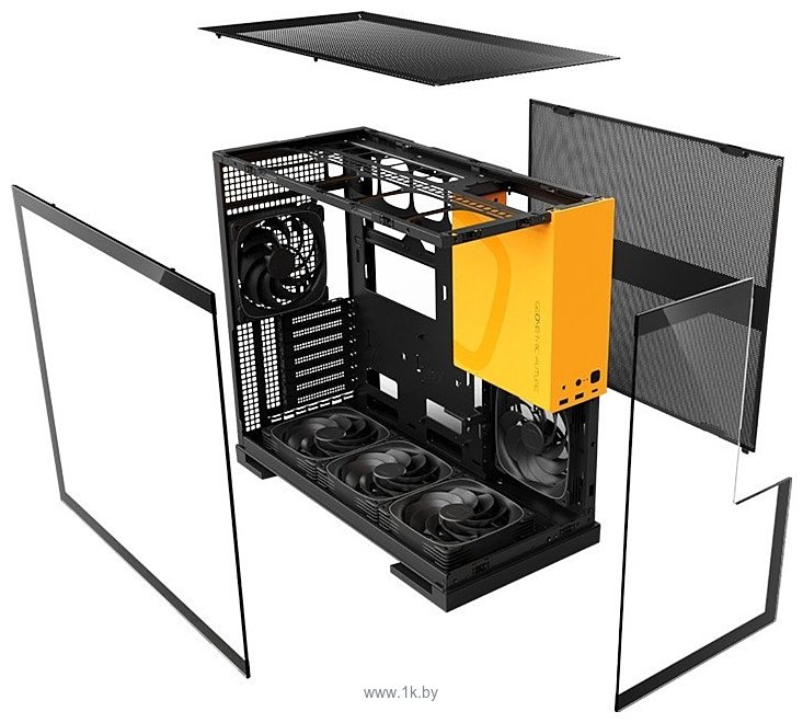 Фотографии Geometric Future Model 5 5FAN (черный/желтый)