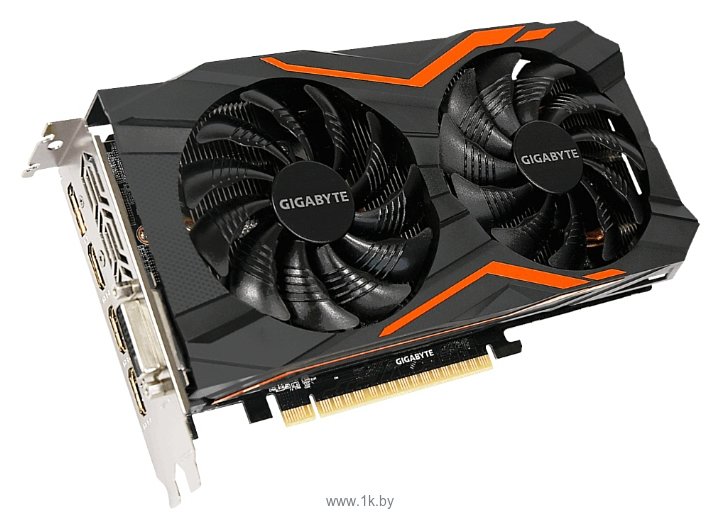 Фотографии GIGABYTE GeForce GTX 1050 Ti G1 Gaming (GV-N105TG1 GAMING-4GD)