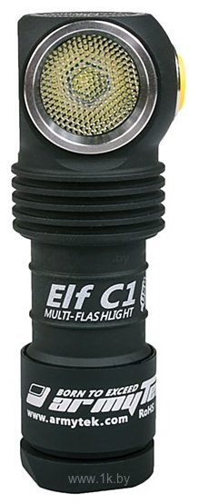 Фотографии Armytek Elf C1 Micro-USB XP-L (White) + 18350 Li-Ion