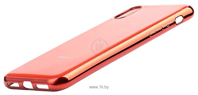 Фотографии EXPERTS Plating Tpu для Apple iPhone XS Max (красный)